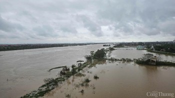 Hải Dương: Nước sông Thái Bình dâng cao mức báo động, di dời khẩn cấp