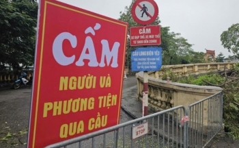Hà Nội cấm tuyệt đối người và phương tiện qua cầu Long Biên