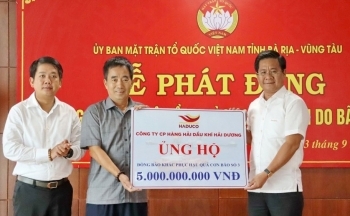 Bà Rịa - Vũng Tàu: Tiếp nhận thêm gần 6 tỷ đồng ủng hộ đồng bào bị ảnh hưởng bão số 3