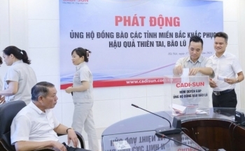 CADI-SUN ủng hộ đồng bào vùng bão lũ hơn 1,1 tỷ đồng