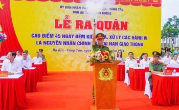 Bà Rịa - Vũng Tàu: Ra quân cao điểm 45 ngày đêm bảo đảm an toàn giao thông