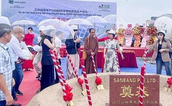 Khởi công nhà máy dệt may của Singapore trị giá 673,5 tỉ đồng tại Nam Định