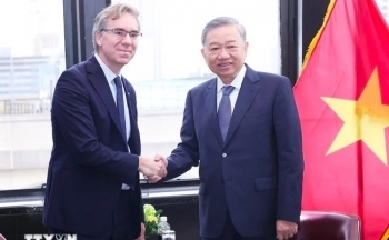 Tổng Bí thư, Chủ tịch nước Tô Lâm tiếp lãnh đạo một số tập đoàn năng lượng, công nghệ lớn