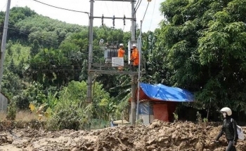 Lào Cai: Đã cấp điện trở lại cho 100% thôn, bản sau thiệt hại bão lũ