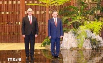 Lễ đón chính thức Tổng Bí thư, Chủ tịch nước Tô Lâm tại Cuba diễn ra trọng thể
