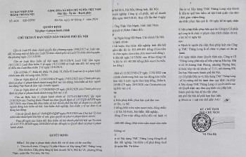 TMC Thăng Long nợ bảo hiểm, bị phạt hơn 150 triệu đồng