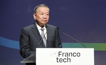 Tổng Bí thư, Chủ tịch nước Tô Lâm phát biểu tại Diễn đàn Doanh nghiệp Pháp ngữ