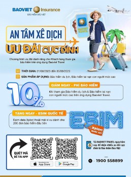 Ra mắt ứng dụng BaoViet Travel - An tâm xê dịch, ưu đãi cực đỉnh