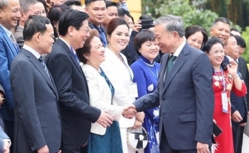 Tổng Bí thư, Chủ tịch nước Tô Lâm gặp gỡ đại diện giới doanh nhân Việt Nam