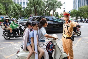 Hà Nội: Xử lý hơn 3.000 trường hợp học sinh vi phạm giao thông