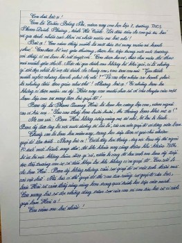 Chân dung nữ sinh lớp 7 ở Hà Tĩnh viết thư xin học bổng cho bạn gặp khó khăn