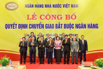Chính thức chuyển giao bắt buộc CB cho Vietcombank và Oceanbank cho MB