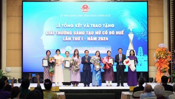 Thừa Thiên Huế: Trao Giải thưởng Sáng tạo Nữ Cố đô Huế lần thứ I