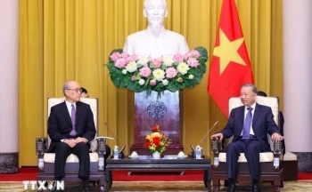 Tổng Bí thư, Chủ tịch nước Tô Lâm tiếp Chánh án Tòa án Tối cao Trung Quốc