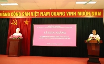 Bộ Công Thương tổ chức lớp bồi dưỡng công chức ngạch chuyên viên chính và tương đương năm 2024