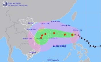 Dự báo thời tiết ngày mai 25/10/2024: Bão Trà Mi đi vào Biển Đông, có khả năng đổi hướng