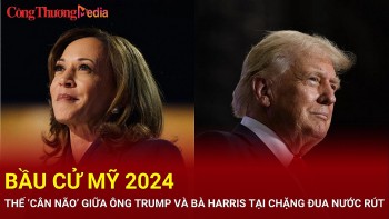 Chặng nước rút Bầu cử Mỹ: Thế 'cân não' giữa ông Trump và bà Harris tại các bang chiến địa