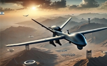 Chiến sự Trung Đông: Rò rỉ thông tin Israel cho UAV bay trinh sát trên bầu trời Iran