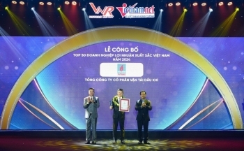 PVTrans thăng hạng tại PROFIT500, vào Top 50 Doanh nghiệp Lợi nhuận Xuất sắc Việt Nam