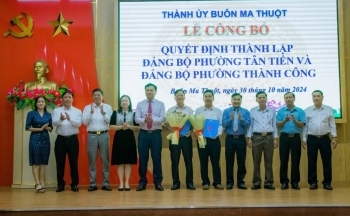 Đắk Lắk: Thành phố Buôn Ma Thuột sẽ còn 11 phường và 8 xã