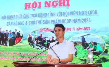 Lai Châu tổ chức hội nghị đối thoại giữa Chủ tịch UBND tỉnh với chủ thể có sản phẩm OCOP