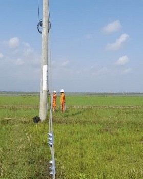 PC Quảng Nam tăng cường bảo đảm an toàn điện trước bão số 7