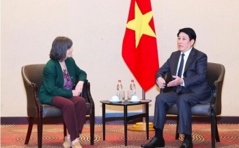 Chủ tịch nước Lương Cường tiếp Chủ tịch Viện Văn hoá Hữu nghị Chile - Việt Nam