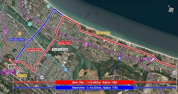 Đà Nẵng kêu gọi đầu tư dự án Đường sắt đô thị tuyến sân bay Đà Nẵng - biển Mỹ Khê-Depot