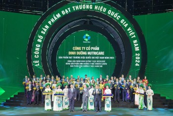 Nutricare khẳng định vị trí tiên phong Thương hiệu quốc gia Dinh dưỡng Y học 8 năm liên tiếp