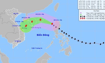 Dự báo thời tiết biển hôm nay 18/11/2024: Bắc Biển Đông có mưa bão