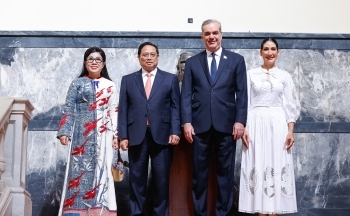 Thủ tướng Phạm Minh Chính hội đàm với Tổng thống Cộng hòa Dominica