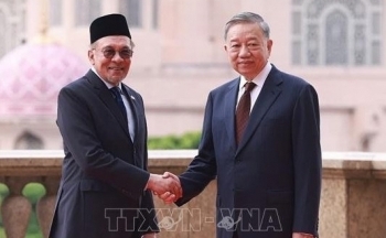 Lễ đón chính thức Tổng Bí thư Tô Lâm và Phu nhân tại Malaysia