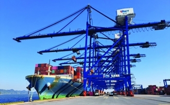 Cảng container quốc tế Tân Cảng Hải Phòng liên tiếp lập kỷ lục về sản lượng