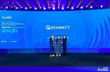 Growatt được vinh danh trong Top 30 thương hiệu toàn cầu hóa của Forbes Trung Quốc năm 2024