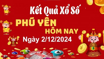 XSPY 2/12, xem kết quả xổ số Phú Yên hôm nay 2/12/2024, KQXSPY thứ Hai ngày 2 tháng 12