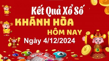 XSKH 4/12, kết quả xổ số Khánh Hòa hôm nay 4/12/2024, xổ số Khánh Hòa ngày 4 tháng 12