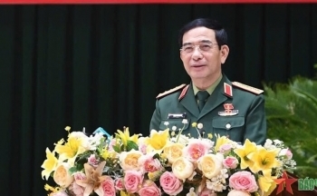 Đại tướng Phan Văn Giang tiếp xúc cử tri tại tỉnh Thái Nguyên