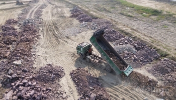 Bắc Giang: Giấy phép cấp một đằng, Công ty TNHH Minh Hà đổ đất một nẻo