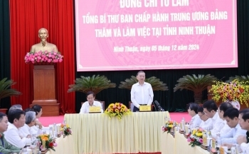 Tổng Bí thư Tô Lâm: Nhanh chóng tháo gỡ điểm nghẽn để khởi động lại Nhà máy điện hạt nhân Ninh Thuận
