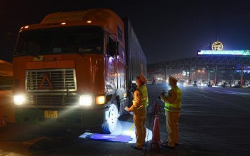 Cảnh sát giao thông mở cao điểm bảo đảm trật tự, an toàn giao thông Tết 2025