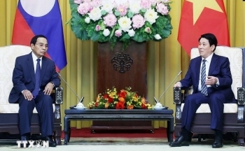 Chủ tịch nước Lương Cường: Việt Nam luôn coi trọng mối quan hệ đoàn kết đặc biệt với Lào