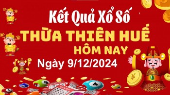 XSTTH 9/12, kết quả xổ số Thừa Thiên Huế hôm nay 9/12/2024, xổ số Thừa Thiên Huế ngày 9 tháng 12
