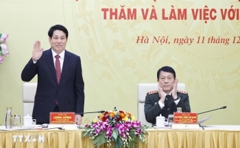 Chủ tịch nước Lương Cường: Xây dựng Đảng bộ Công an Trung ương trong sạch, vững mạnh
