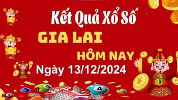 XSGL 13/12, xem kết quả xổ số Gia Lai hôm nay 13/12/2024, xổ số Gia Lai ngày 13 tháng 12