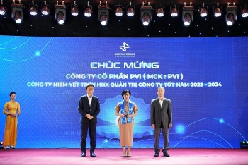 PVI được vinh danh Top 10 Công ty niêm yết quản trị công ty tốt nhất năm 2023-2024