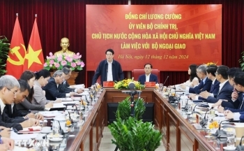 Chủ tịch nước Lương Cường: Ngành ngoại giao tiên phong thu hút nguồn lực bên ngoài để phát triển đất nước