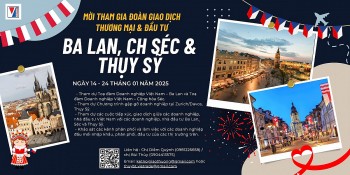 Bộ Công Thương tổ chức đoàn giao dịch thương mại và đầu tư Ba Lan, Cộng hoà Séc và Thuỵ Sỹ