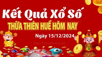 XSTTH 15/12, xem kết quả xổ số Thừa Thiên Huế hôm nay 15/12/2024, xổ số Thừa Thiên Huế ngày 15/12