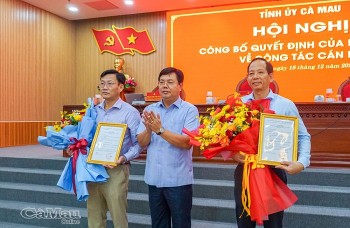 Nhân sự 18/12: Tỉnh ủy Hà Giang, Cà Mau thực hiện quy trình về công tác cán bộ