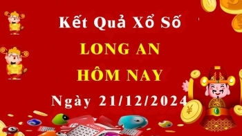 XSLA 21/12, Kết quả xổ số Long An hôm nay 21/12/2024, KQXSLA thứ Bảy ngày 21 tháng 12